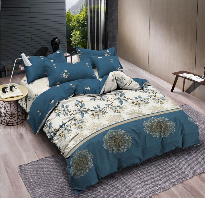 Vallery Quincy Bed Cover Set Queen 160x200 Tinggi 30 Fitted Riana