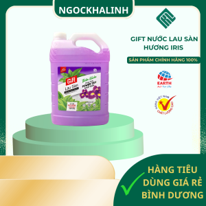 GIFT nước lau sàn hương IRIS can 3.8kg
