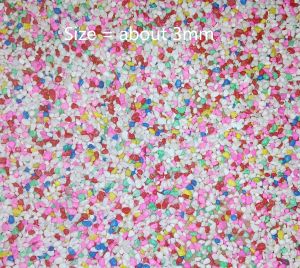 Small colourful pebbles pebble stones colorful small stones stone for terrarium garden artificial plant crafts use for cover florist sponge foam