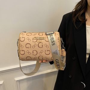 Guess For 16x12x22cm 2024 Simple Fashion Printed Camera Bag Solid Color Shoulder