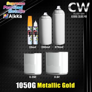 2K Paint AIKKA AK200061 Habanero Yellow Old School Series Car Motor Paint DIY Aerosol Spray Bottle Cat Kereta 车漆