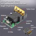 Relay Switch AC 220 DC 12V 1CH Remote Control Saklar ON /OFF. 