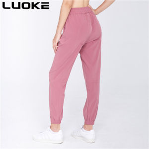 LUOKE Sports Wear Women Pants High Waist Sport Running Jogging Stretch Sports Pants Big Size 4xl 100kg Casual Ladies Girls Long Pants Joggers Trousers