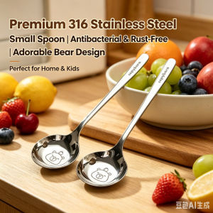 Stainless Steel Spoon Durable Soup Spoon Dining Spoon Multi-Purpose Kitchen Tool