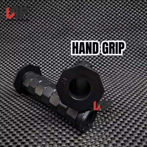 Paket Lengkap Grip Octagon + Jalu Stang Heng Kiri Kanan Universal Motor Matic bebek