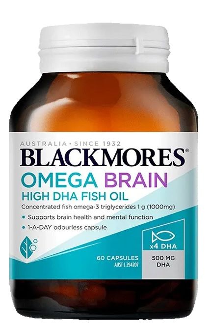 Original Import Blackmores Omega Brain Health 60 Capsules Lazada