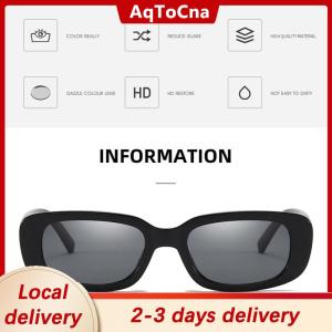 [COD] AqToCna Ship within 24 hours Fashion Sunglasses Women Rectangle Shades Vintage Sun Glasses Men Brand Designer Newest Female Eyewear Trendy Festival Party