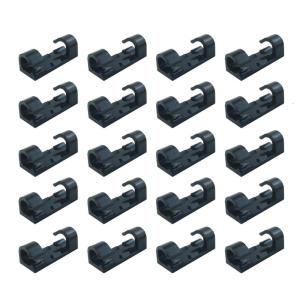 Cable Organizers Clips Self Adhesive Wire Management for Power and Networking Cables No Drill Installation