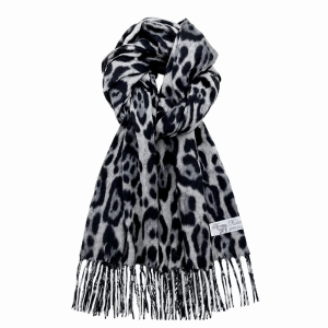 BESTITIT Đã được làm dày Khăn quàng cổ họa tiết báo Chống gió Cashmere giả Khăn len cashmere Thời trang Nhẹ Khăn giữ ấm cổ Phụ nữ