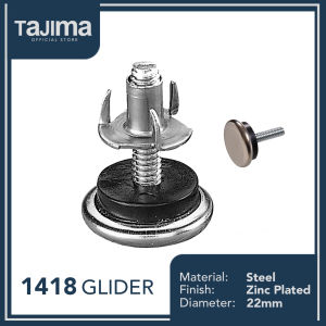 Adjustable Glide Iron or Plastic Cushion with T-Nut for Furniture Chair Table Leg Feet Protection