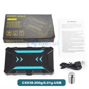Timbangan MINI Digital 50gr-0.001gr Timbangan Emas Pocket Scale Free USB Digital Jewelry Scale