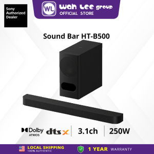 Sony HT-B500 Soundbar 3.1 Channel - Vertical Surround Engine Wireless Subwoofer S-Force Pro Dolby Atmos DTS:X & HDMI eARC Home Theater Speaker WAH LEE STORE