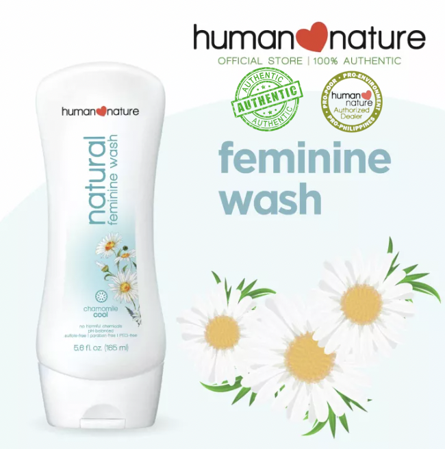 Human Nature Natural Feminine Wash Cooling & Gentle Chamomile Gentle