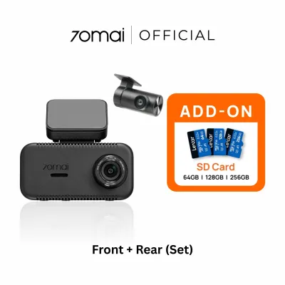 [2026 NEW] 70mai A810 Lite Dashcam 4K Resolution + HDR | 4G Connectivity | Supercapacitor | Built-in GPS | Dual Recording