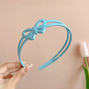 Bando Anak Motif Kupu-Kupu Lucu Pita Rambut Anak-Anak Warna Pastel Polos Aksesoris Rambut Anak Korea Headband Butterfly Anak Bandana Glossy Aksesories Rambut Wanita Dewasa PTT