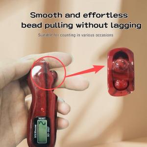 Efficient Counting Gadget Digital Counter With High Precise Quiet Operation And Time Display Fit for Spiritual Daily Use