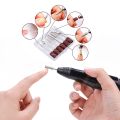 Cadrim Electric Nail Drill, Adjustable Nail File Machine Set with Sanding Bands for Manicure Pedicure Acrylic Glazing Nail Art Polisher (Black). 