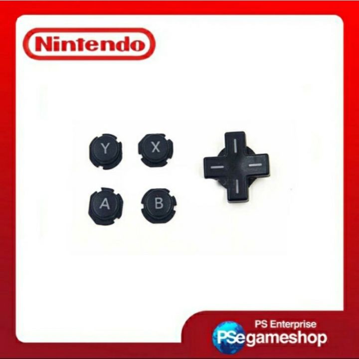 for Nintendo 3DS xl replacement Electro Button Set for D Pad & ABXY ...