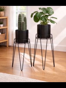 Wire Plant Stand Outdoor Garden Iron Flower Pot StandWedding Banquet Vase Stand Flower Pot Bracket