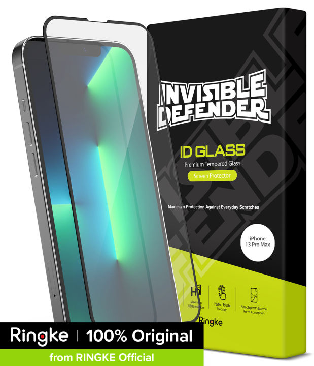 Ringke Full Cover Glass for iPhone 13 Pro Max Screen Protector