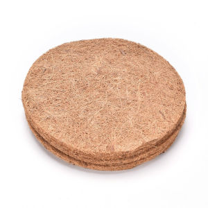 3PCS 21cm Dove Grass Mat Pigeon Nest Mat Coconut Fiber Pigeon Nest Bowl Pad Pigeon Coconut Nest Mat