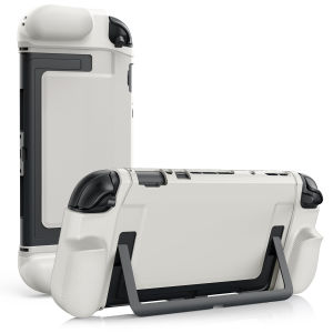 TiMOVO Dockable Case for Nintendo Switch 2 2025 TPU Grip Protective Cover Accessories with Ergonomic Design for Switch 2 Console & JoyCon Shock-Absorption Anti-Scratch Precise Cutouts