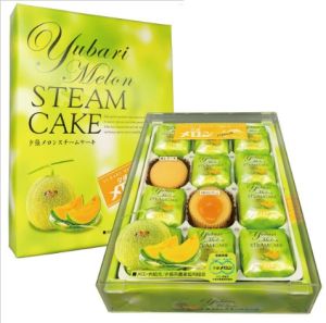Premium Yubari Melon Steam Cake Box - Authentic Japanese Fruit Cake
