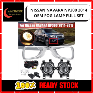[ FREE BULB ] NISSAN NAVARA NP300 2014 OEM FOG LAMP LIGHT FULL SET