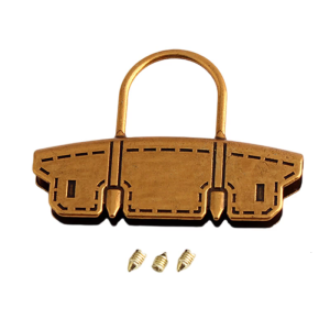 Multifunctional Bag Pendant Buckle Metal Bag Shoulder Strap Pendant Small School Bag Decorative Buckle for Handbags