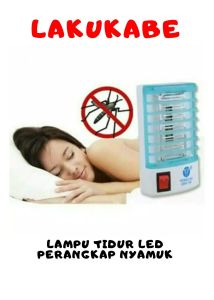 Lampu Tidur LED Anti Nyamuk Perangkap Nyamuk Night Lamp
