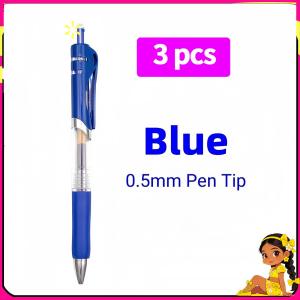 【Walmart】Quick Dry Gel Pen 0.5mm Black Ink Retractable Fine Point Rollerball Neutral Pen Smooth Writing for School Office Supplies Exam Journaling Student Stationery Non Smudge Carbon Ink