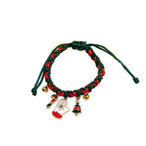 OUTOPEN Creative Christmas Pet Collar Adjustable Exquisite Pet Necklace Comfortable Soft Cat Neck Strap Pet Shop