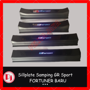 Sillplate Pintu Samping GR Sport Khusus FORTUNER LED & NON LED Tahun 2018 - 2023