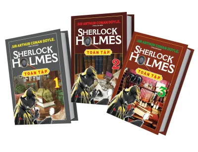 Sách - Sherlock Holmes Toàn Tập Trọn Bộ 3 Tập Mới Nhất 2024