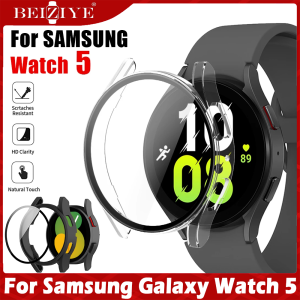 Case+Glass Cover for Samsung Galaxy Watch5 44mm 40mm Case Screen Protector Bumper Shell for Samsung Galaxy Watch 5 40mm 44mm Protective Case