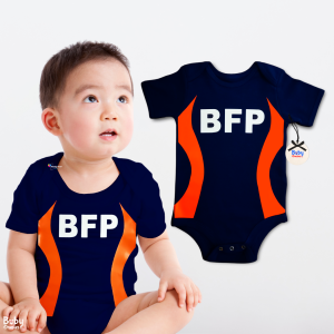 Baby Onesies PH BFP Fireman Uniform Career Baby Onesie 0-12 months Newborn Baby Boy Girl Cotton Monthly Bodysuit
