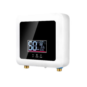 【Ship Today】7500W Instantaneous Electric Water Heater Wall Mounted 55℃ Constant Temperature Heats Up In 3 Seconds With Led Digital Display Supports Control Mode/Power Adjustment