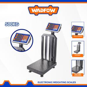 WADFOW 500kg Rechargeable Electronic Weighing Scale Platform Scale WEC1550 WAD-PT •OSOS•