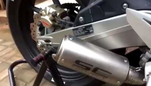 Kualitas Knalpot Racing Underbelly Ninja 250 FI Old Karbu Z250 R25 MT25 CBR 250 CBR 250RR CBR250RR Full System Underbelly SC Project CR-T Import Taiwan