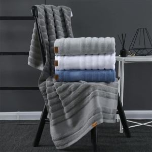 Pure Cotton Bath Towel Set for Adults 70x140 Hand Towel 34x76 High Quality Beach Fashion Hotel Water Absorbent Soft white Towel2026