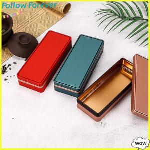 【Follow】【New Arrived】 COD กล่องเก็บของทรงสี่เหลี่ยมหลากสีพร้อมฝาปิดกล่องดีบุกขนาดเล็กกล่องเปล่ากล่องเก็บของ