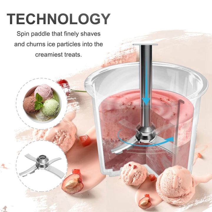 Ersatz Paddel Für Ninja Creami NC300 - Edelstahl Klinge Für Eismaschinen