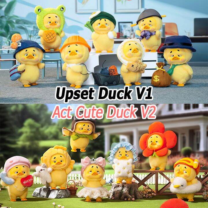 Upset Duck V Act Cute Duck V