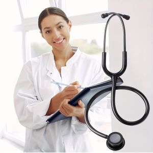 【Original 】XceeFit Multifunctional Dual Head Stethoscope - Professional Phonendoscope with 4-Way Audio Ergonomic Handle & Portable Design for Cardiology Vascular Emergency Use - EU-Friendly Medical Equipment Stethoscope for Cardiology Vascular Diagno