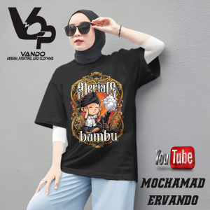 KAOS RAMADHAN MERIAM BAMBU / TSHIRT / KAOS MURAH / HARI RAYA