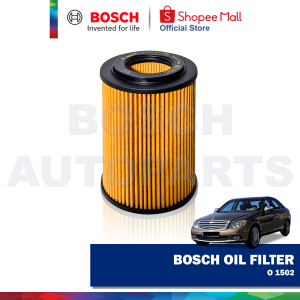Bosch Oil Filter for Mercedes Benz C 280 Gas 2007 to 2014