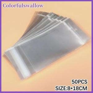 Colorfulswallow 50 cái thẻ kẹp tóc màu trắng đính Thẻ cung hiển thị Thẻ các tông đóng gói giấy