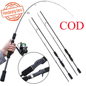 Joran Pancing Serat Karbon Telescopic 2 Segmen Murah & Berkualitas Tinggi