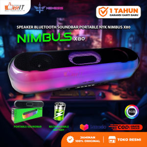 Speaker Bluetooth 5.2 Soundbar Portable NYK Nemesis NIMBUS X80