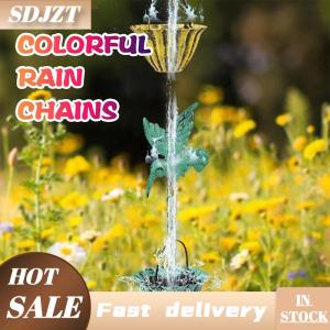 SDJZT Rain Chain Hummingbird Rain Chains For Outside Metal Rain Chain Bell Decorative Rain Catcher Chain Replacement Downspout